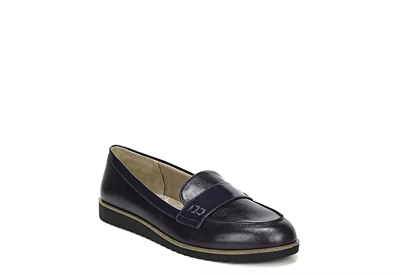 Lifestride Womens Zee Loafer - Navy 3 Lifestride Womens Zee Loafer - Navy