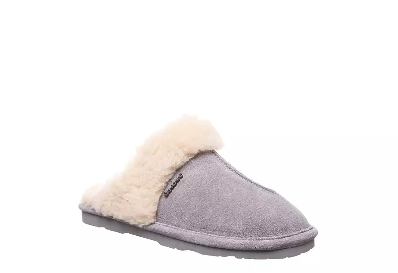 Bearpaw Womens Loketta Slipper - Grey 3 Bearpaw Womens Loketta Slipper - Grey