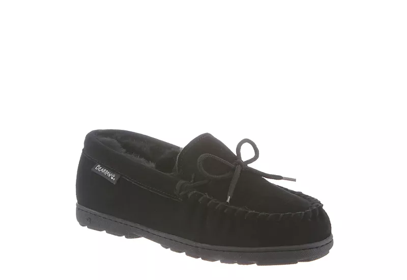 Bearpaw Womens Mindy Slipper - Black 3 Bearpaw Womens Mindy Slipper - Black