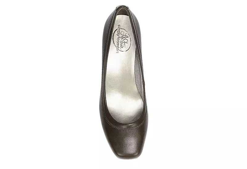 Lifestride Womens Groovy Pump - Dark Tan 8 Lifestride Womens Groovy Pump - Dark Tan - Image 6