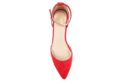 Journee Collection Womens Arkie Pump - Red 14 Journee Collection Womens Arkie Pump - Red -Shoe Style Sales US 01 102160 05