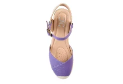 Journee Collection Womens Ashlyn Wedge Sandal - Purple 14 Journee Collection Womens Ashlyn Wedge Sandal - Purple -Shoe Style Sales US 01 102163 05
