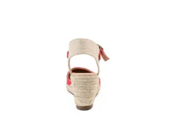 Journee Collection Womens Ashlyn Wedge Sandal - Red -Shoe Style Sales US 01 102164 04