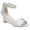 Journee Collection Womens Connor Wedge Sandal - Grey -Shoe Style Sales US 01 102218 00