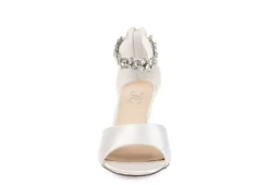 Journee Collection Womens Connor Wedge Sandal - White -Shoe Style Sales US 01 102219 02