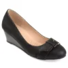 Journee Collection Womens Graysn Wedge Pump - Black 2 Journee Collection Womens Graysn Wedge Pump - Black -Shoe Style Sales US 01 102241 00