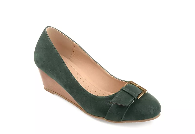Journee Collection Womens Graysn Pump - Green 3 Journee Collection Womens Graysn Pump - Green