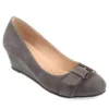 Journee Collection Womens Graysn Pump - Grey 1 Journee Collection Womens Graysn Pump - Grey -Shoe Style Sales US 01 102245 00