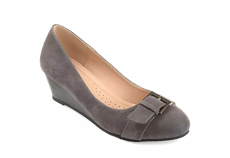 Journee Collection Womens Graysn Pump - Grey 3 Journee Collection Womens Graysn Pump - Grey
