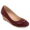 Journee Collection Womens Graysn Pump - Wine -Shoe Style Sales US 01 102246 00