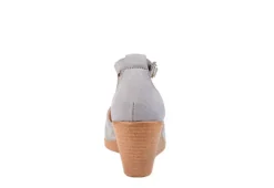 Journee Collection Womens Kedzie Wedge Sandal - Grey -Shoe Style Sales US 01 102267 04