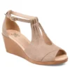Journee Collection Womens Kedzie Wedge Sandal - Taupe -Shoe Style Sales US 01 102269 00