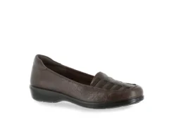 Easy Street Womens Genesis Loafer - Brown