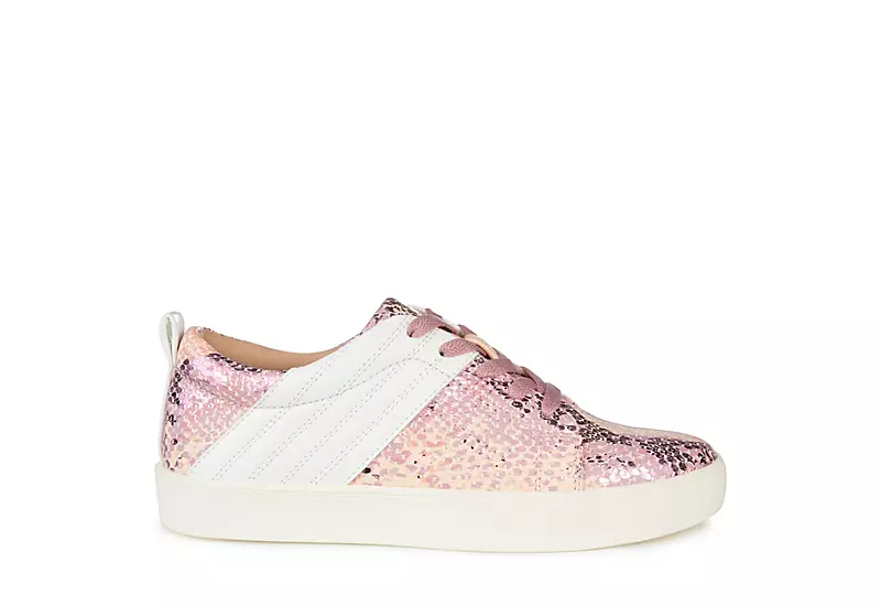 Journee Collection Womens Raaye Sneaker - Pink 4 Journee Collection Womens Raaye Sneaker - Pink - Image 2