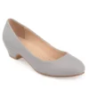 Journee Collection Womens Saar Pump - Grey 2 Journee Collection Womens Saar Pump - Grey -Shoe Style Sales US 01 103355 00
