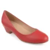 Journee Collection Womens Saar Pump - Red -Shoe Style Sales US 01 103358 00