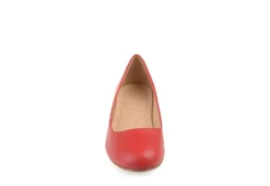 Journee Collection Womens Saar Pump - Red -Shoe Style Sales US 01 103358 02