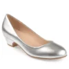 Journee Collection Womens Saar Pump - Silver -Shoe Style Sales US 01 103359 00