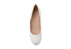 Journee Collection Womens Saar Pump - White 14 Journee Collection Womens Saar Pump - White -Shoe Style Sales US 01 103360 05