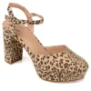 Journee Collection Womens Roslynn Platform Pump - Leopard 2 Journee Collection Womens Roslynn Platform Pump - Leopard -Shoe Style Sales US 01 103526 00