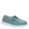 Heydude Womens Wendy Slip On Sneaker - Turquoise 1 Heydude Womens Wendy Slip On Sneaker - Turquoise -Shoe Style Sales US 01 103609 00