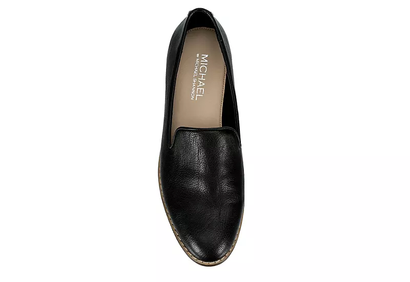 Michael By Michael Shannon Womens Sherrill Loafer - Black 8 Michael By Michael Shannon Womens Sherrill Loafer - Black - Image 6