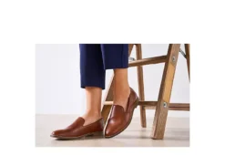 Michael By Michael Shannon Womens Sherrill Loafer - Cognac -Shoe Style Sales US 01 103652 03