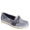 Sperry Womens Coastfish 1-eye Boat Shoe - Navy -Shoe Style Sales US 01 104875 00
