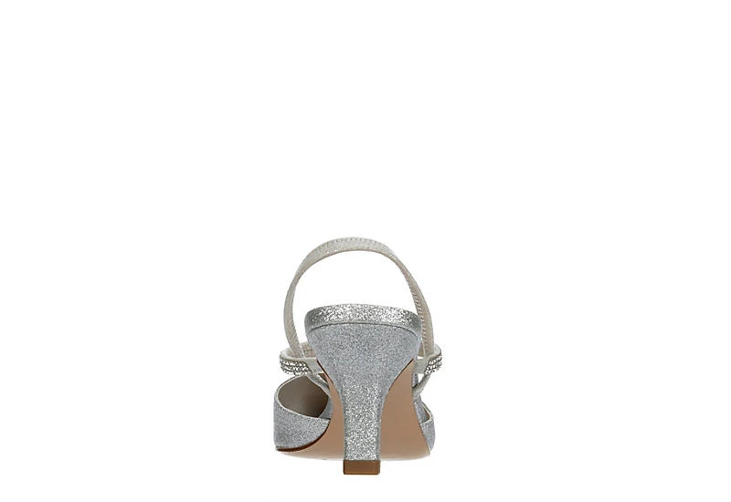 Lauren Blakwell Womens Bea Pump - Silver 7 Lauren Blakwell Womens Bea Pump - Silver - Image 5