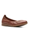Clarks Womens Jeanette Ease Flat - Tan 2 Clarks Womens Jeanette Ease Flat - Tan -Shoe Style Sales US 01 105282 00