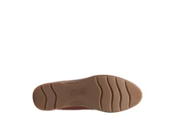 Clarks Womens Jeanette Ease Flat - Tan -Shoe Style Sales US 01 105282 06