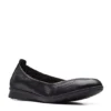 Clarks Womens Jeanette Ease Flat - Black -Shoe Style Sales US 01 105283 00