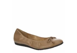 Mootsies Tootsies Womens Cameo Flat - Camel