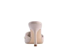 Marc Fisher Womens Dacorin Slide Sandal - Nude -Shoe Style Sales US 01 105363 02