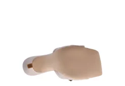 Marc Fisher Womens Dacorin Slide Sandal - Nude -Shoe Style Sales US 01 105363 04