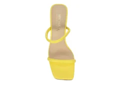 Michael By Michael Shannon Womens Dionne Slide Sandal - Yellow -Shoe Style Sales US 01 105577 05