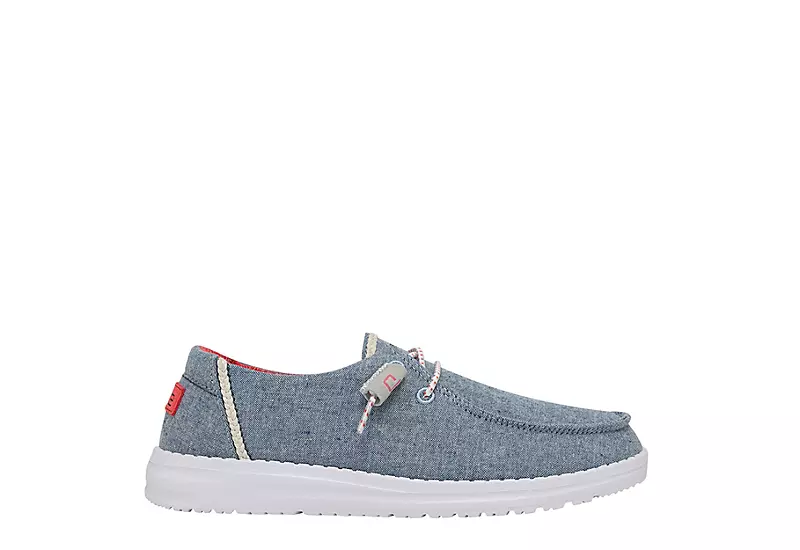 Heydude Womens Wendy Slip On Sneaker - Denim 4 Heydude Womens Wendy Slip On Sneaker - Denim - Image 2