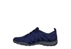 Skechers Womens Breathe Easy Infi-knity Slip On Sneaker - Navy -Shoe Style Sales US 01 105668 02
