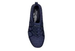 Skechers Womens Breathe Easy Infi-knity Slip On Sneaker - Navy -Shoe Style Sales US 01 105668 03