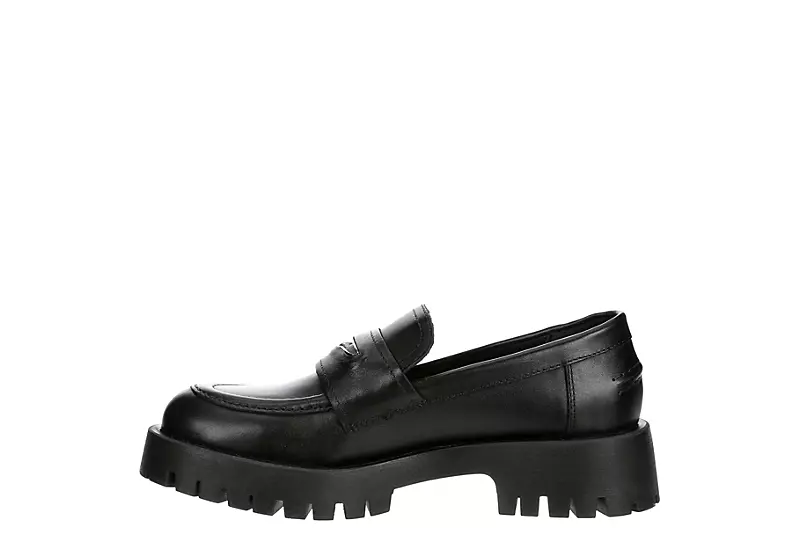 Steve Madden Womens Lawrence Loafer - Black 6 Steve Madden Womens Lawrence Loafer - Black - Image 4