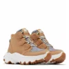 Sorel Womens Kinetic Breakthru Caribou High Top Sneaker - Tan -Shoe Style Sales US 01 105783 00