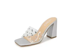 Xoxo Womens Razia Sandal - Clear