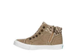 Blowfish Womens Kora High Top Sneaker - Taupe -Shoe Style Sales US 01 105833 03