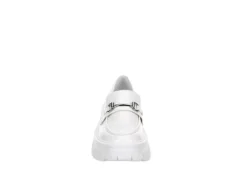 Steve Madden Womens Trifecta Loafer - White 11 Steve Madden Womens Trifecta Loafer - White -Shoe Style Sales US 01 105877 02