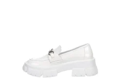 Steve Madden Womens Trifecta Loafer - White 12 Steve Madden Womens Trifecta Loafer - White -Shoe Style Sales US 01 105877 03