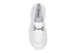 Steve Madden Womens Trifecta Loafer - White 14 Steve Madden Womens Trifecta Loafer - White -Shoe Style Sales US 01 105877 05