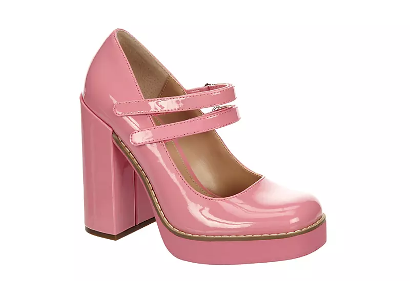 Steve Madden Womens Twice Pump - Pink 3 Steve Madden Womens Twice Pump - Pink