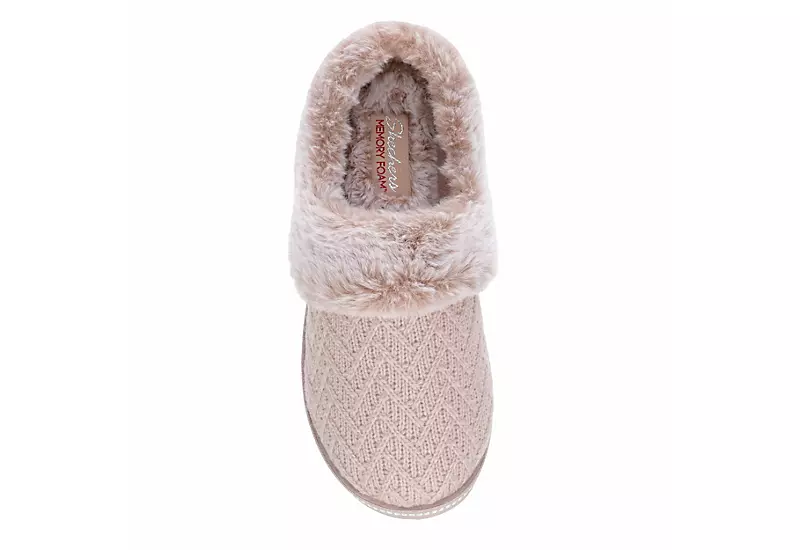 Skechers Womens Cozy Campfire Home Essential Slipper - Blush 8 Skechers Womens Cozy Campfire Home Essential Slipper - Blush - Image 6