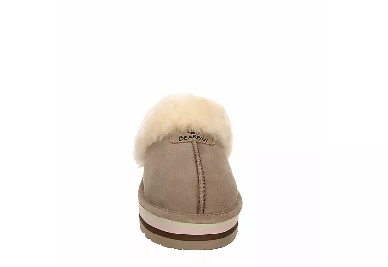 Bearpaw Womens Retro Loki Slipper - Stone 5 Bearpaw Womens Retro Loki Slipper - Stone - Image 3