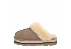 Bearpaw Womens Retro Loki Slipper - Stone 12 Bearpaw Womens Retro Loki Slipper - Stone -Shoe Style Sales US 01 106038 03